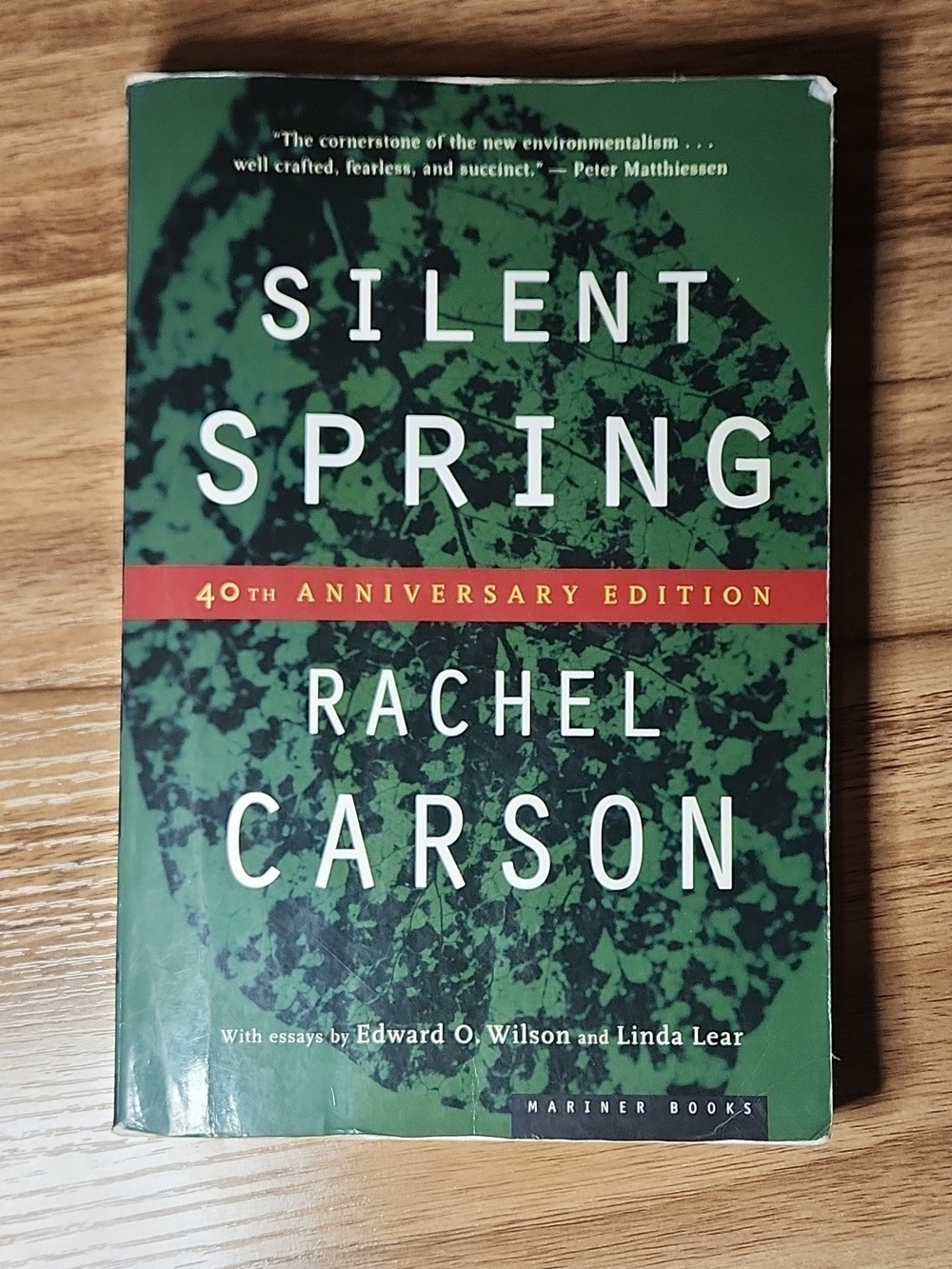 Rachel Carson Silent Spring 40th Anniversary Edition – Green Cover